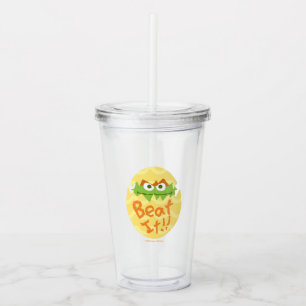 Easter Oscar the Grouch Acrylic Tumbler