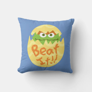 Easter Oscar the Grouch Cushion