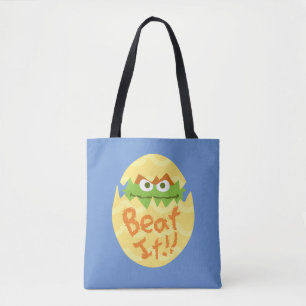 Easter Oscar the Grouch Tote Bag