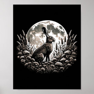 Easter Ostara Eostre Pagan Witchcraft Spring Moon  Poster