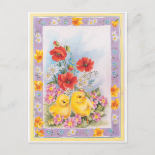 Easter, Ostern, Semana Santa, Pâques, Páscoa Holiday Postcard