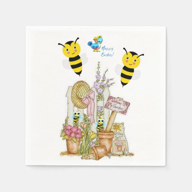 Easter Paper Napkins (Front)