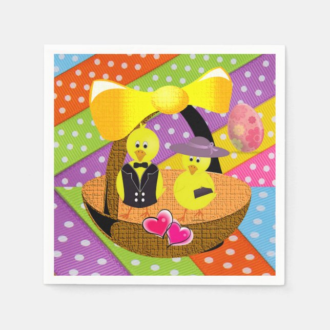 Easter Paper Napkins (Front)