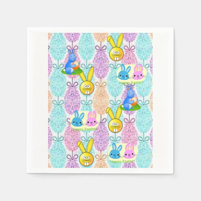 Easter Paper Napkins (Front)
