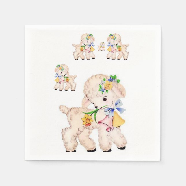 Easter Paper Napkins (Front)