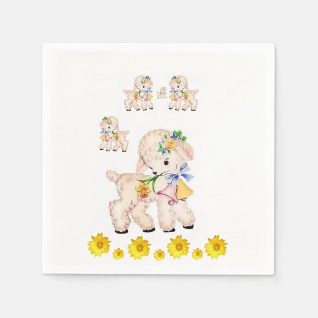 Easter Paper Napkins (Front)