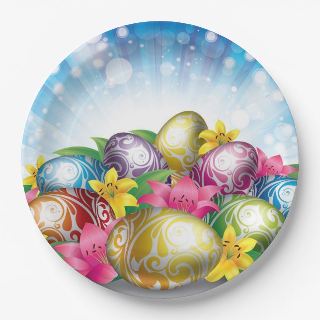 Easter Paper Plate (Front)