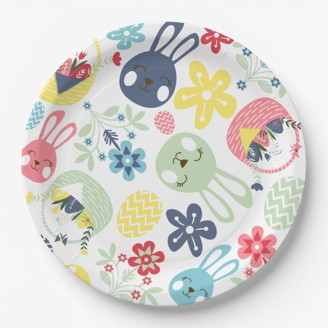 Easter  paper plate (Front)