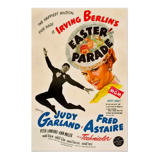 Easter Parade movie poster (Front)