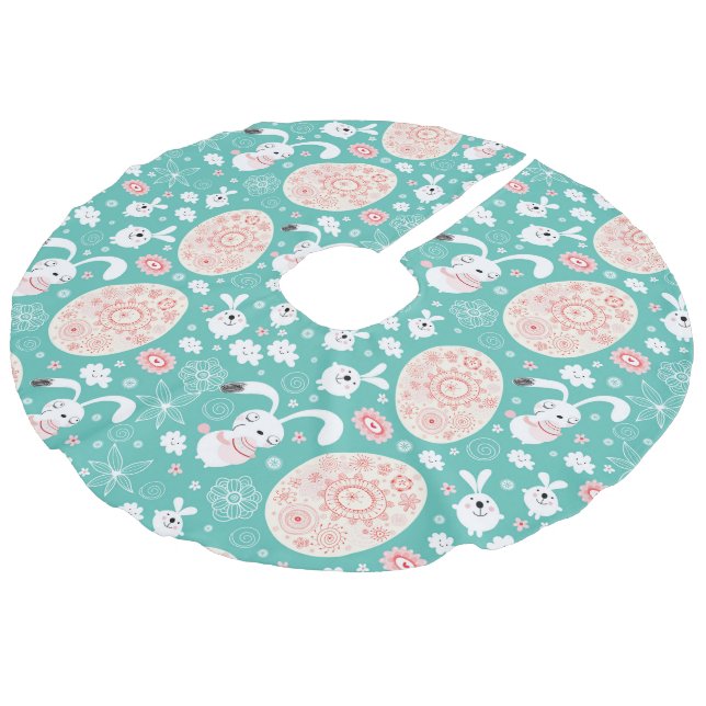 Easter Parade Tree Skirt (Angled)