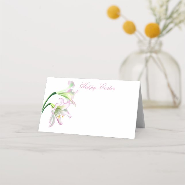 Easter Party Name Place Card (Front)