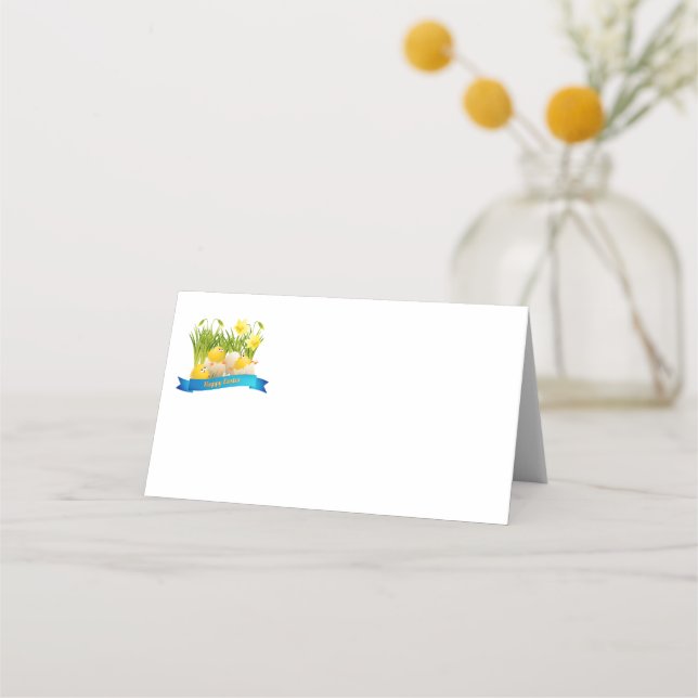 Easter Party Name Place Card (Front)