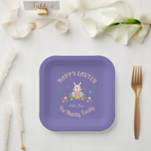 Easter Party Paper Plate