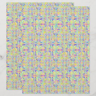 Easter Pastel Abstract 2-Sided Scrapbook Paper