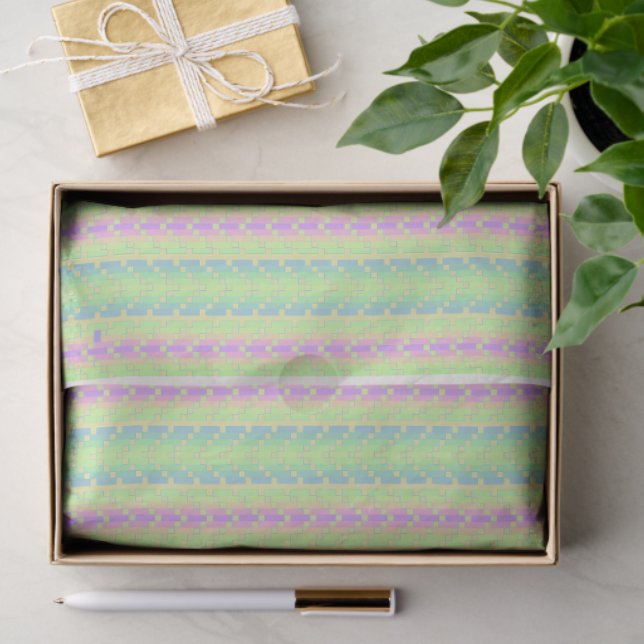 Easter Pastel Cross Tissue Paper (Gift)