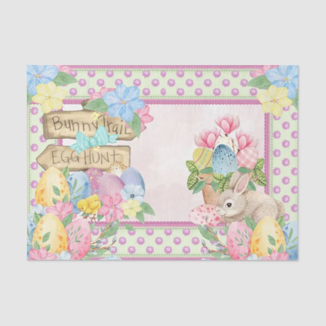 Easter Pastel Design Series 3 Tissue Paper (Front)