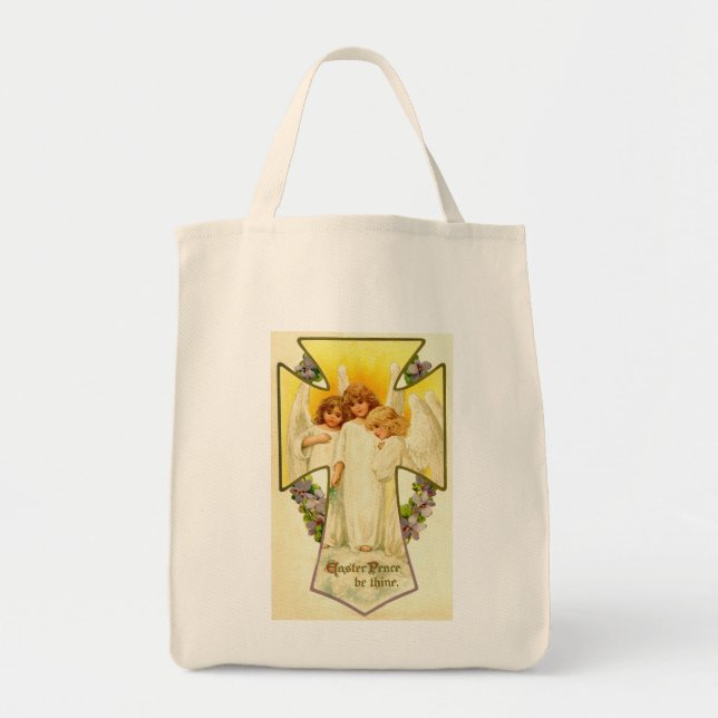 Easter peace be thine tote bag (Front)