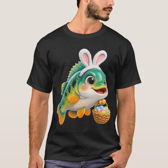 Easter Peacock Bass 1 T-Shirt (Front)