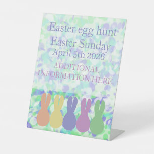 Easter Pedestal Sign