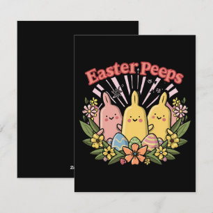 Easter Peeps Holiday Card