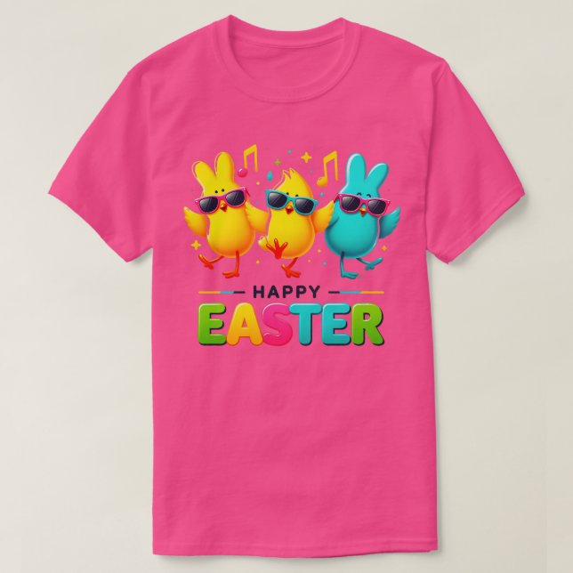 easter peeps vinyl 4 T-Shirt (Design Front)