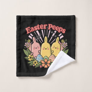 Easter Peeps Wash Cloth