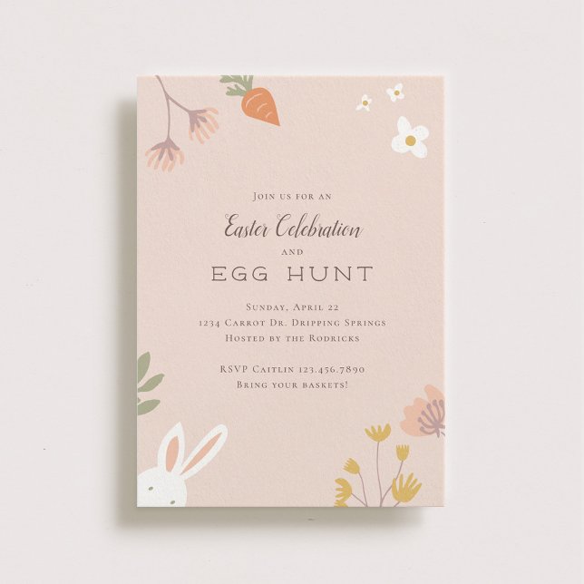 Easter Petals Party Invitations (Creator Uploaded)