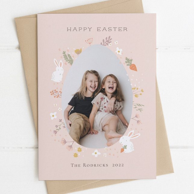 Easter Petals Photo Card (Creator Uploaded)