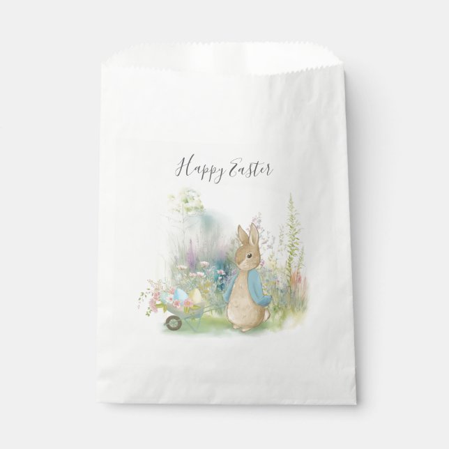 Easter Peter Rabbit Favour Bag (Front)