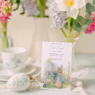 Easter Peter Rabbit Invitation