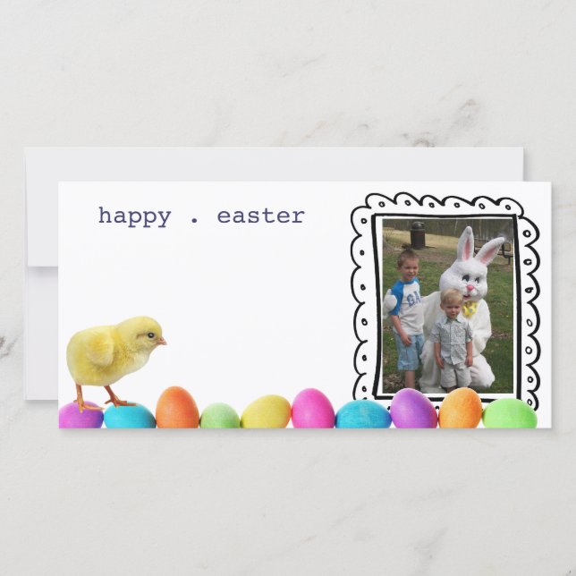 easter photo card (Front)