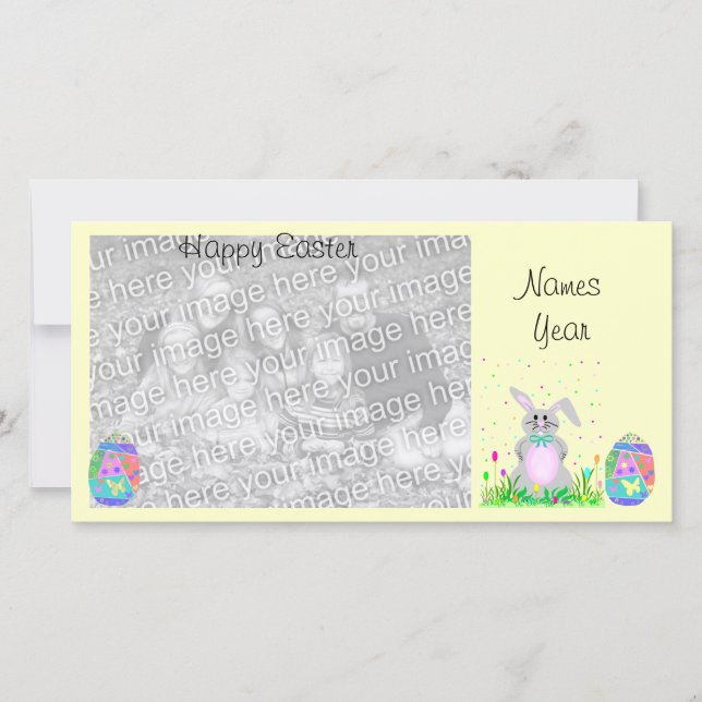 Easter Photo card (Front)