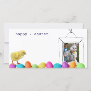 easter photo card
