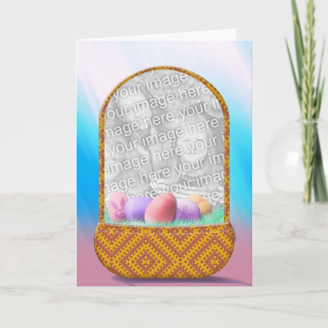 Easter Photo Card - Add your own photo and text! (Front)