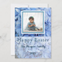 Easter Photo Card, Printable and Downloadable
