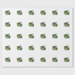 Easter Pixel Gamer Bunny Gaming Toddler Boys Kids  Wrapping Paper