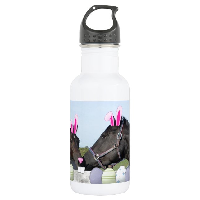 Easter Pony and Horse 532 Ml Water Bottle (Front)