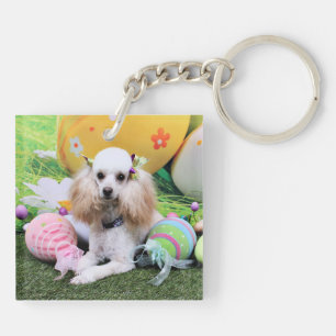 Easter - Poodle - Dolly Key Ring