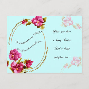 Easter Postcard