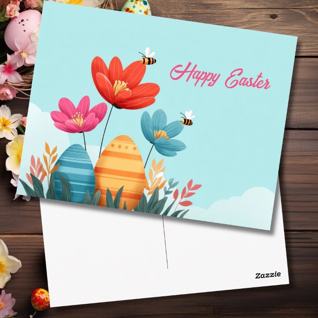 Easter Postcard with Easter Eggs (Creator Uploaded)