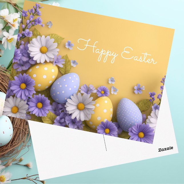 Easter Postcard with Easter Eggs (Creator Uploaded)