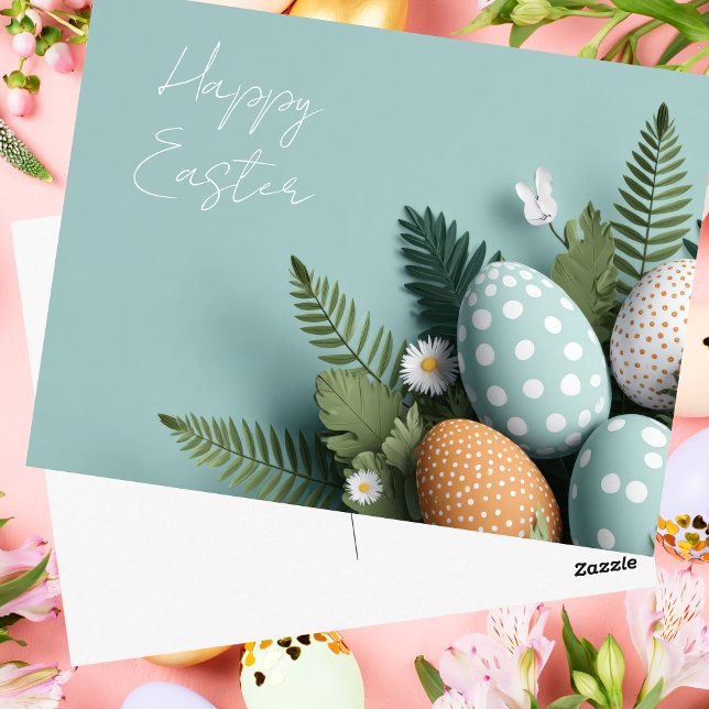 Easter Postcard with Easter Eggs (Creator Uploaded)