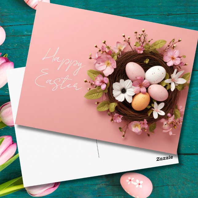 Easter Postcard with Easter Eggs (Creator Uploaded)