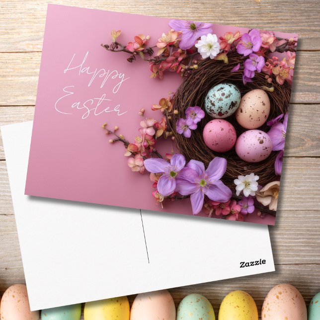 Easter Postcard with Easter Eggs (Creator Uploaded)