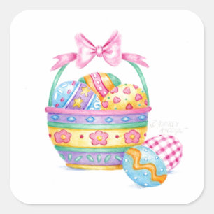 Easter Pretty Little Easter Basket Stickers