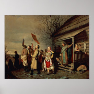 Easter Procession, 1861 Poster