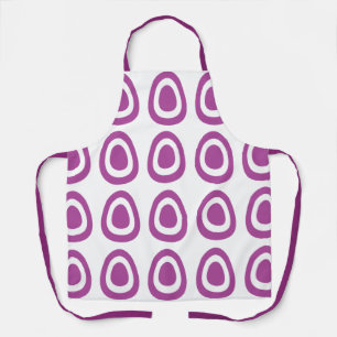 Easter Purple Easter Eggs Easter Apron