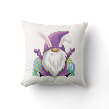 Easter Purple Gnome   