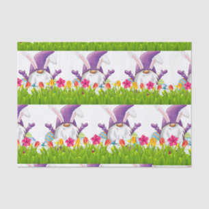 Easter Purple Gnome    Tissue Paper