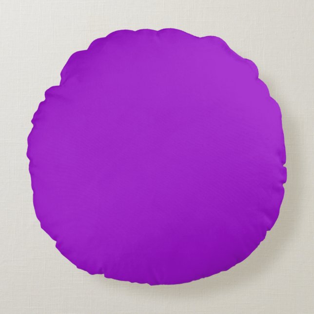 Easter Purple Round Cushion (Front)